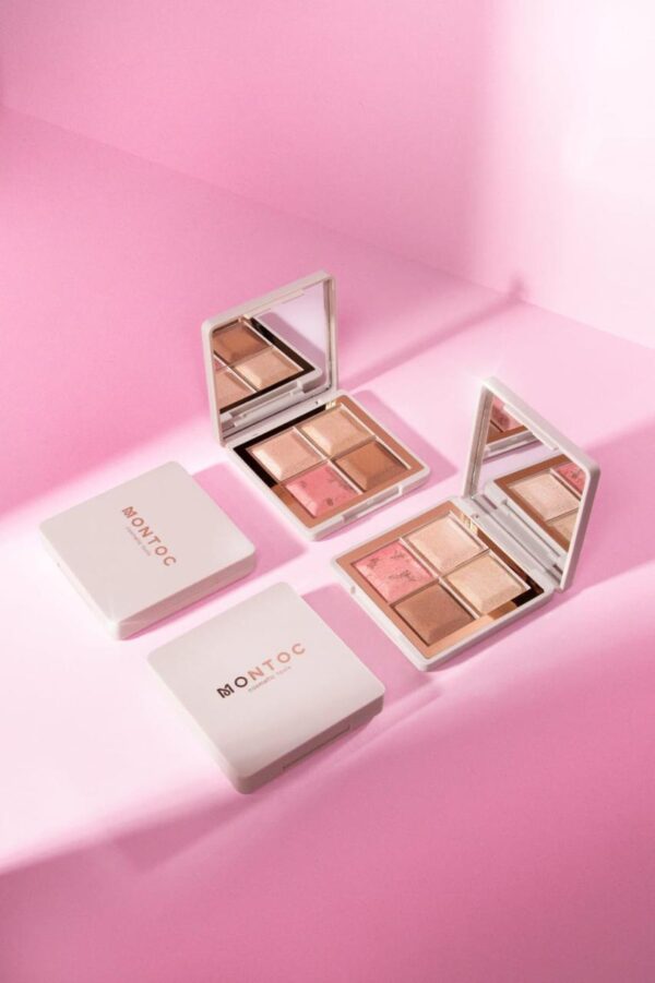 Paleta Rubor, Iluminadores y Bronzer Montoc