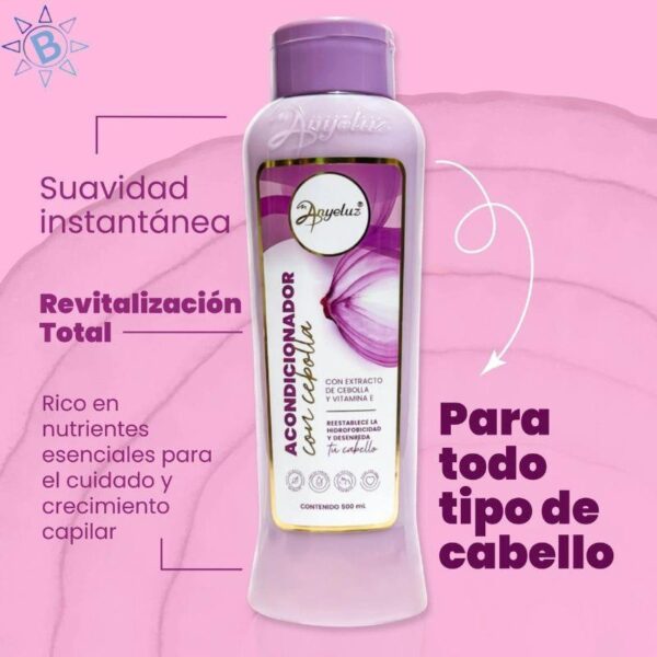 Acondicionador con Cebolla Anyeluz
